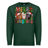 Sports Green Merry christmas calfs Premium Sweatshirt - FaDigitalArtStudio