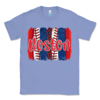 Colony Blue boston baseball team spirit brushstrokes Classic Tee - Artiststas