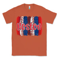 Copper boston baseball team spirit brushstrokes Classic Tee - Artiststas