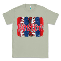 Matcha boston baseball team spirit brushstrokes Classic Tee - Artiststas