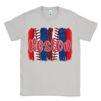 Moon Dust boston baseball team spirit brushstrokes Classic Tee - Artiststas