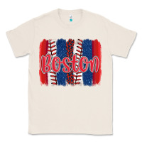Natural boston baseball team spirit brushstrokes Classic Tee - Artiststas