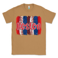 Toasted Coconut boston baseball team spirit brushstrokes Classic Tee - Artiststas