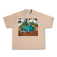 Burro western farm truck cactus and sunflowers Urban Heavy Tee - Jasminsmagicworld