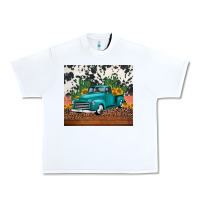 White western farm truck cactus and sunflowers Urban Heavy Tee - Jasminsmagicworld