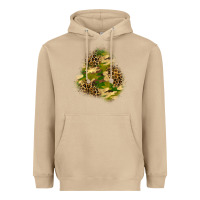 Mushroom camouflage and leopard patch  3 Heavyweight Hoodie - BundleAndBundleShop