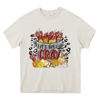 Cream let's get cray crawfish boil Heavy Core Tee - MaliasSmallBusiness