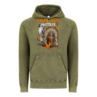Vintage Olive every child matters child and wolf Vintage Hoodie - BarkalooDesign