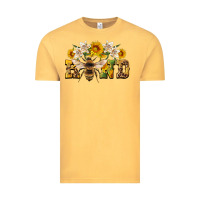 Vintage Mustard bee kind Vintage Tee - Artiststas