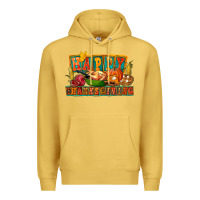 Antique Gold Happy Thanksgiving Premium Hoodie - FaDigitalArtStudio
