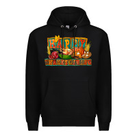 Black Happy Thanksgiving Premium Hoodie - FaDigitalArtStudio