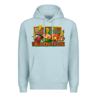 Blue Mist Happy Thanksgiving Premium Hoodie - FaDigitalArtStudio
