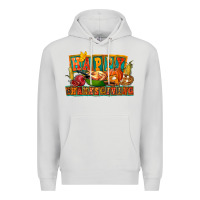 Dove Grey Happy Thanksgiving Premium Hoodie - FaDigitalArtStudio