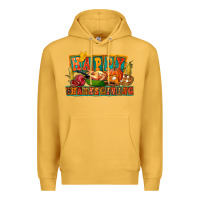Mustard Happy Thanksgiving Premium Hoodie - FaDigitalArtStudio