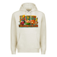 Oatmeal Heather Happy Thanksgiving Premium Hoodie - FaDigitalArtStudio