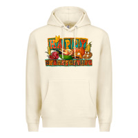 Sandshell Happy Thanksgiving Premium Hoodie - FaDigitalArtStudio