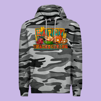 Happy Thanksgiving Premium Hoodie Designed By Fadigitalartstudio