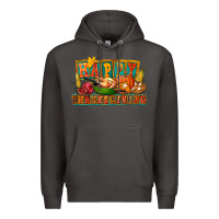 Smoke Happy Thanksgiving Premium Hoodie - FaDigitalArtStudio
