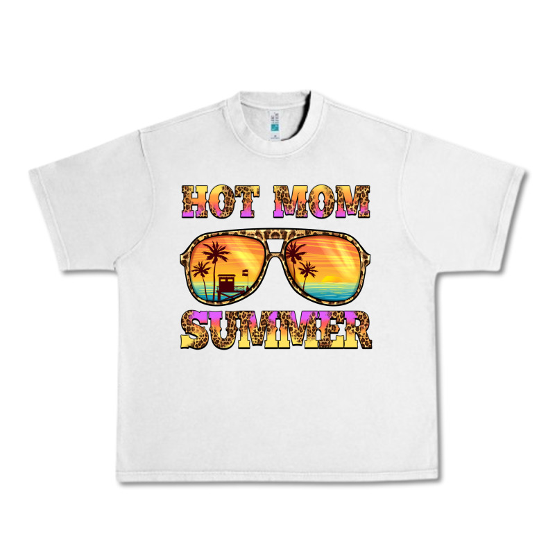 Hot Mom Summer Urban Heavy Tee by BarkalooDesign | Teevron