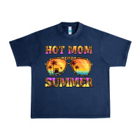 Navy hot mom summer Urban Heavy Tee - BarkalooDesign