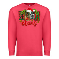 Cardinal Christmas mama Claus Premium Sweatshirt - FaDigitalArtStudio