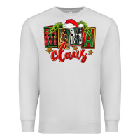 Dove Grey Christmas mama Claus Premium Sweatshirt - FaDigitalArtStudio