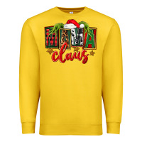 Lemon Christmas mama Claus Premium Sweatshirt - FaDigitalArtStudio