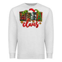 Oatmeal Heather Christmas mama Claus Premium Sweatshirt - FaDigitalArtStudio