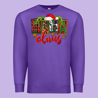 Christmas Mama Claus Premium Sweatshirt Designed By Fadigitalartstudio