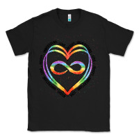 Black autism heart Classic Tee - Artiststas