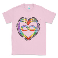 Bubblegum Pink autism heart Classic Tee - Artiststas