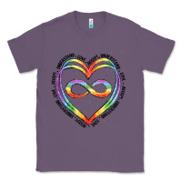 Lavender autism heart Classic Tee - Artiststas