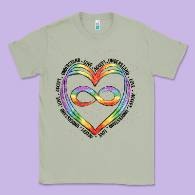 Autism Heart Classic Tee Designed By Artiststas