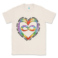 Natural autism heart Classic Tee - Artiststas