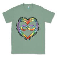 Sage autism heart Classic Tee - Artiststas