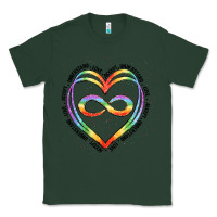 Sports Green autism heart Classic Tee - Artiststas
