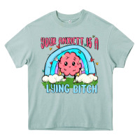 Arona your anxıett is a lying bitch malia Heavy Core Tee - MaliasSmallBusiness