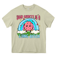 Mossy your anxıett is a lying bitch malia Heavy Core Tee - MaliasSmallBusiness
