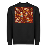 Black wizard items with glitter Heavyweight Sweatshirt - TumblerDesignByShophia