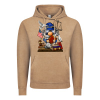 Vintage Coffee judge  gnome Vintage Hoodie - BarkalooDesign