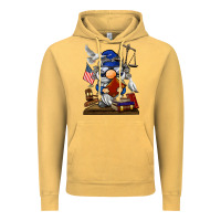 Vintage Mustard judge  gnome Vintage Hoodie - BarkalooDesign