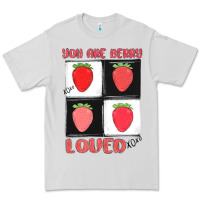 Dove Grey you are berry loved Premium Tee - MaliasSmallBusiness