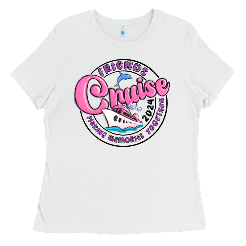 Friends 2024 Cruise Ladies Tee by MaliasSmallBusiness | Teevron