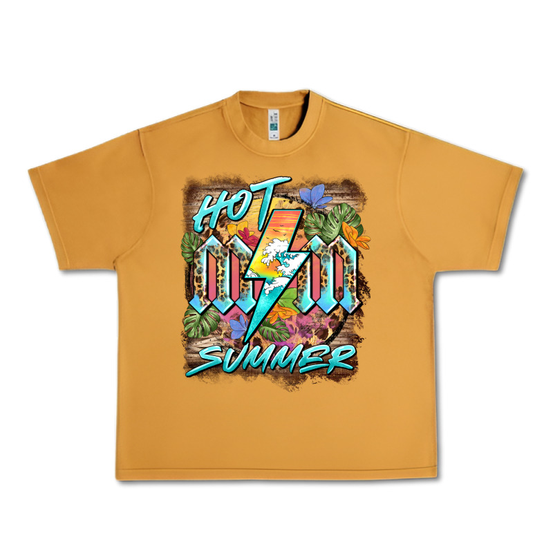 Hot Mom Summer Urban Heavy Tee by BarkalooDesign | Teevron