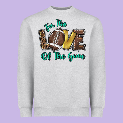 For The Love Of The Game Heavyweight Sweatshirt Designed By Howdyjamesfarm