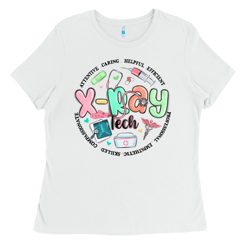 X Ray Tech Ladies Tee by MaliasSmallBusiness | Teevron