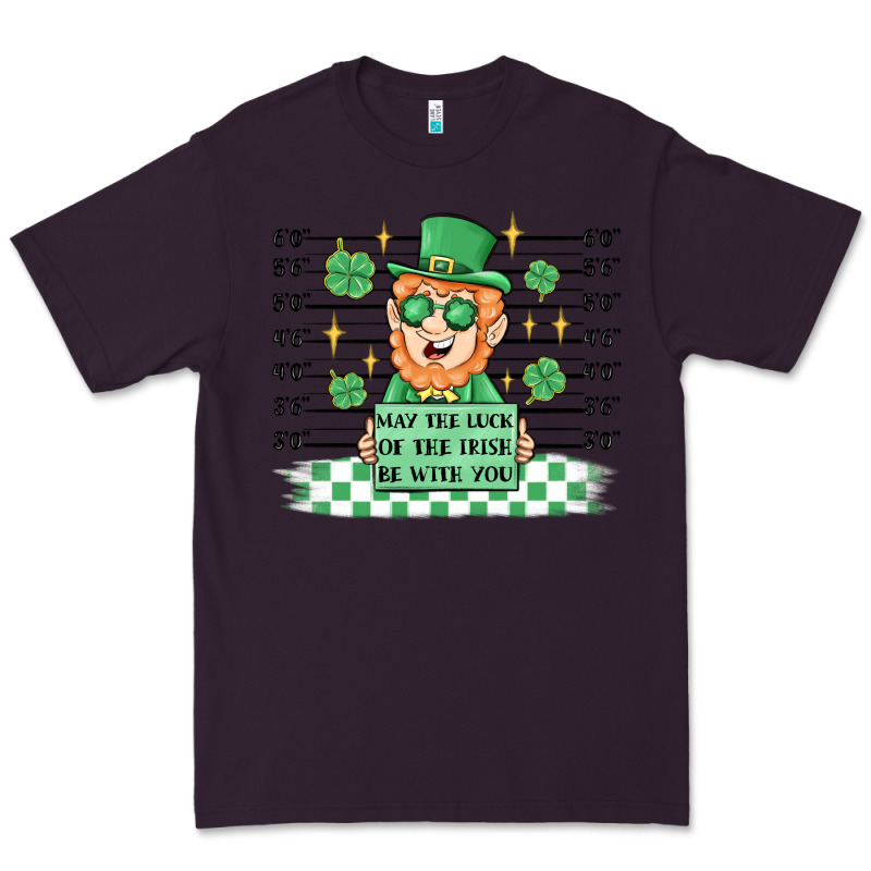 May The Luck Of The Irish Be With You Premium Tee by MaliasSmallBusiness | Teevron