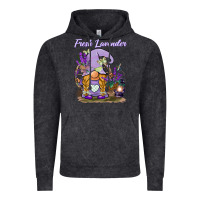 Fresh Lavender Gnome Vintage Hoodie | Teevron