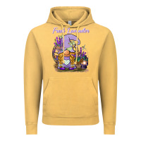 Vintage Mustard fresh lavender gnome Vintage Hoodie - BarkalooDesign