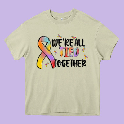 We Are All Tied Together Heavy Core Tee Designed By Maliassmallbusiness